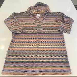 NWT Elif by Jordan Taylor Rainbow Cover Up size M